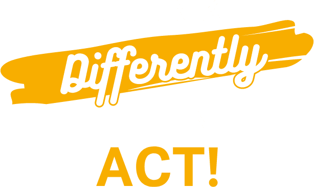 Think Differently Then Act! logo