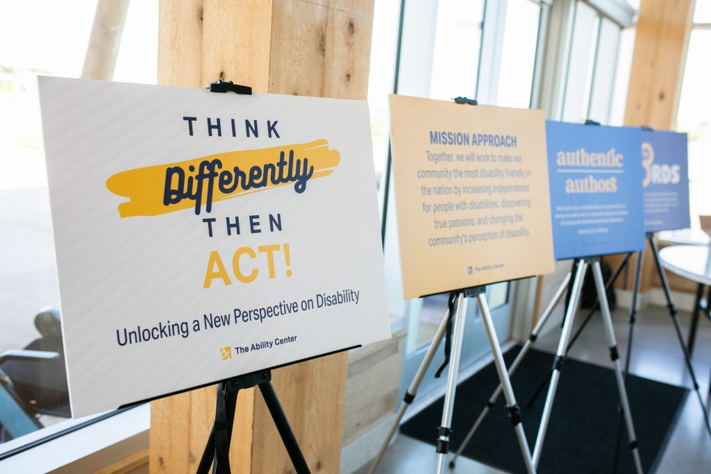 Think Differently Signs